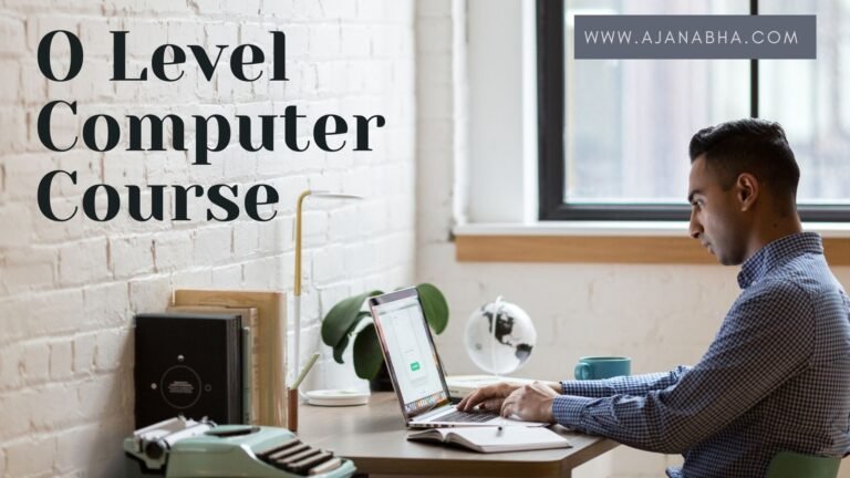 O Level Course in Computer
